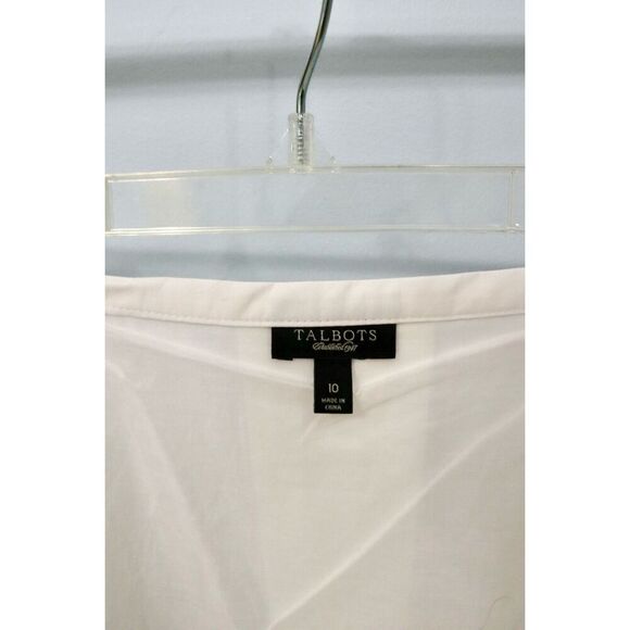 Talbots white eyelet skirt 10 - Picture 6 of 7